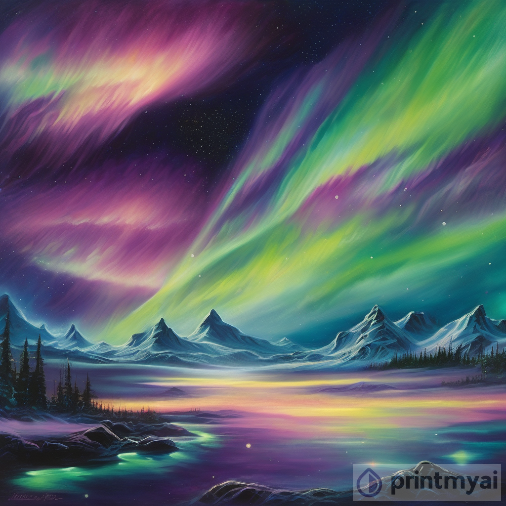 Aurora Dreamscape - Enchanting Artwork That Blends Northern Lights and ...