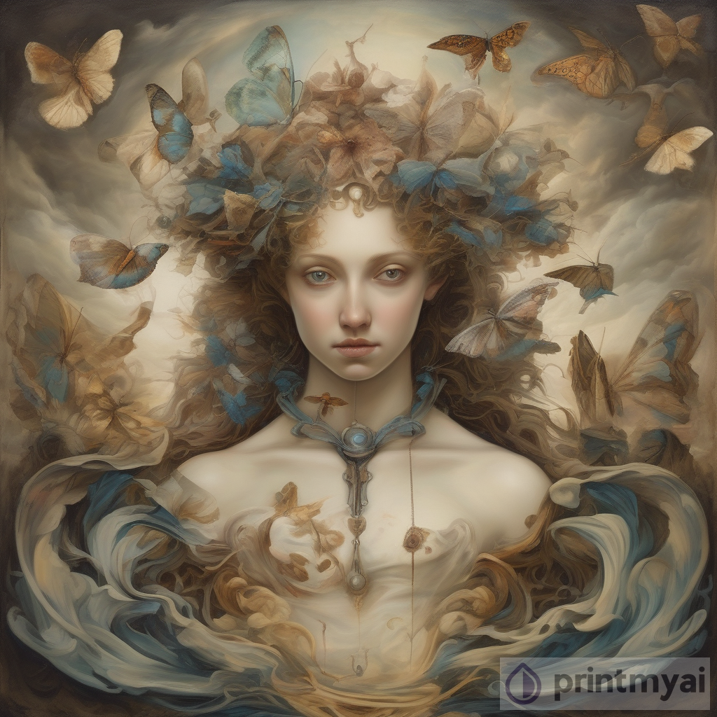 Captivating Artwork Blending Renaissance and Surrealism for ...