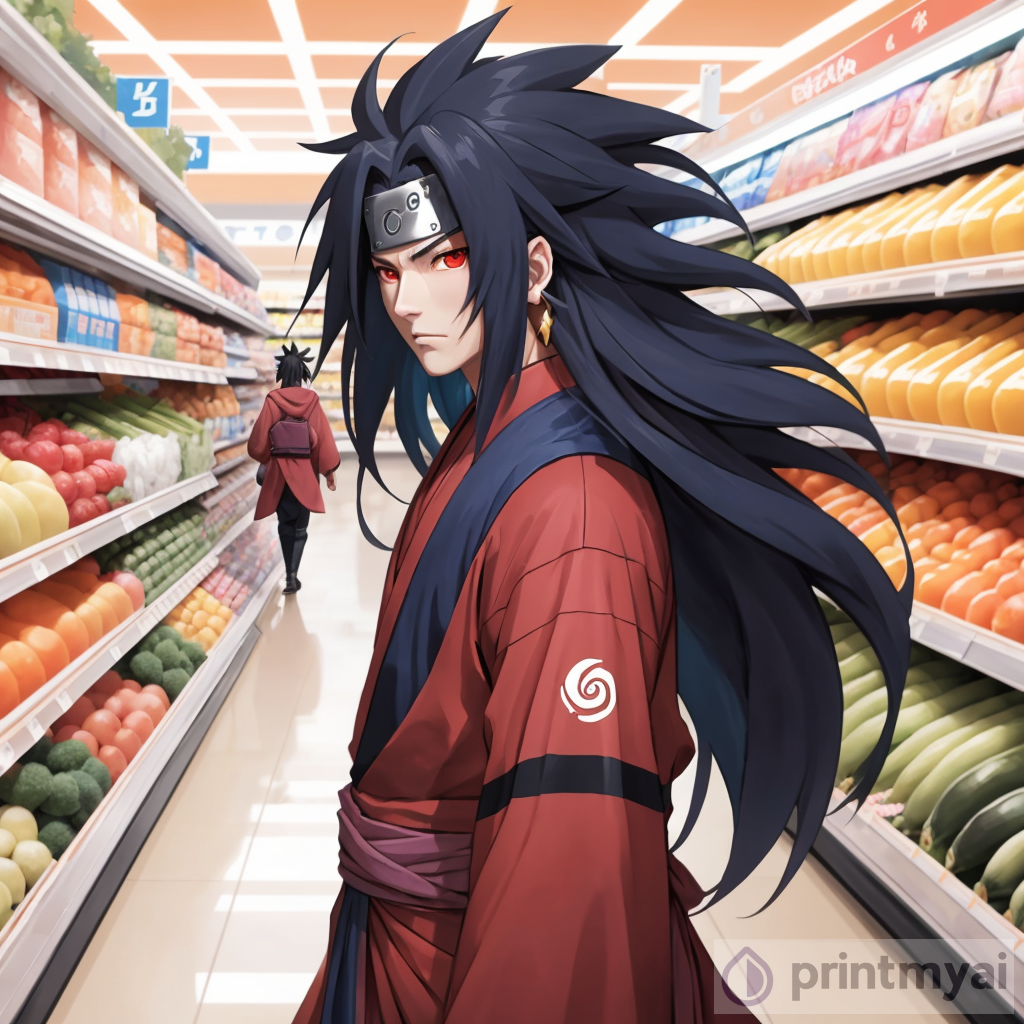 Exploring the Unique Encounter of Madara Uchiha at the Supermarket 