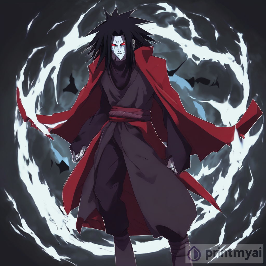 Exploring the Mysterious Art of Madara Uchiha  PrintMyAi