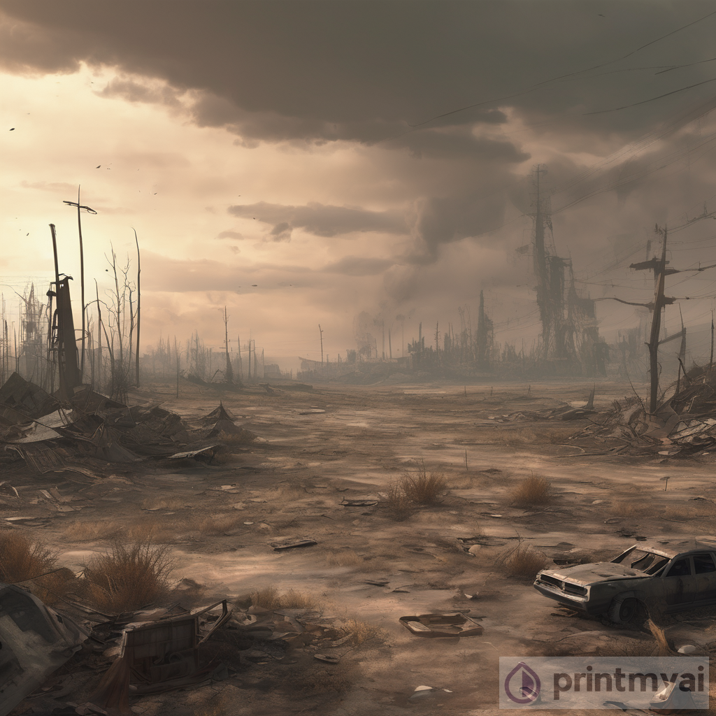 AI Art: Post-Apocalyptic Landscapes | PrintMyAi